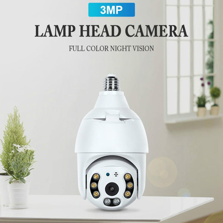 DP18 3.0MP Smart WiFi 1080P HD Outdoor Network Light Bulb Camera, Support Infrared Night Vision & Motion Detection & TF Card, DP18 DP18 3.0MP Smart WiFi 1080P HD Outdoor Network Light Bulb Camera, Support Infrared Night Vision & Motion Detection & TF Card, DP18